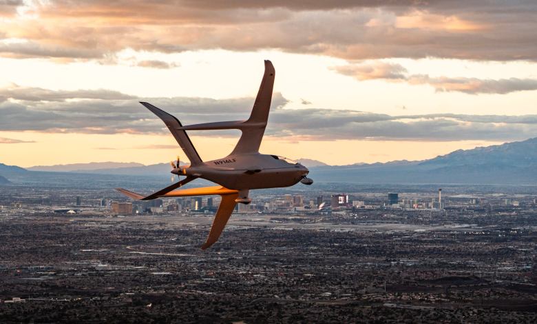 Beta Technologies electric aircraft CX300 N916LF