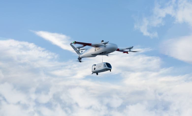 Zipline drone delivery P2 system