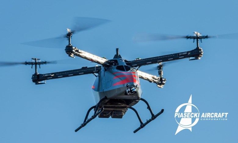 Piasecki VTOL autonomous Kargo UAV for military logistics