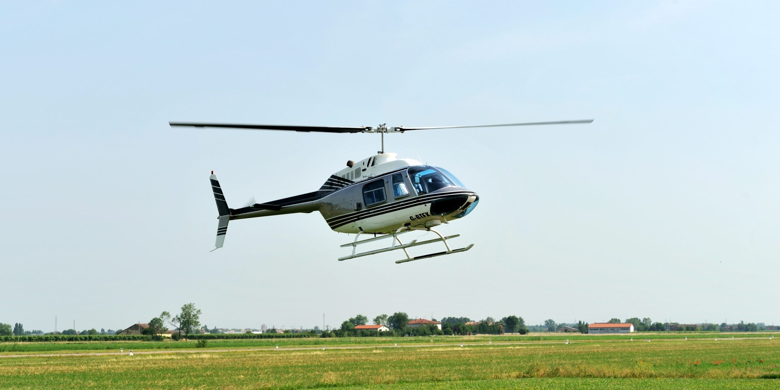 A Bell 206 helicopter
