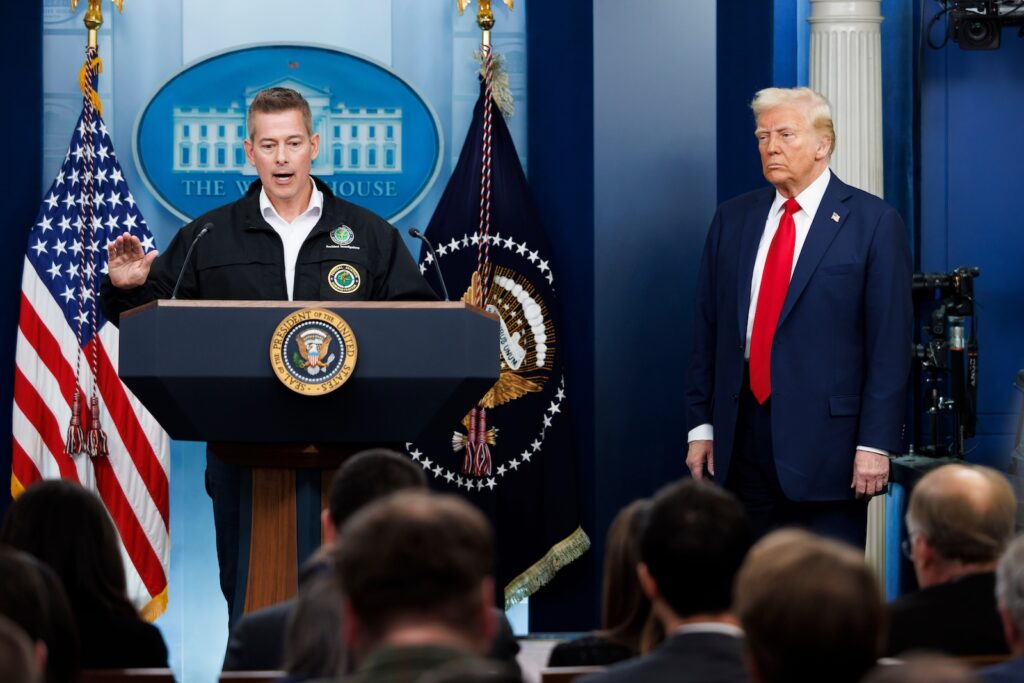 Sean Duffy and Trump
