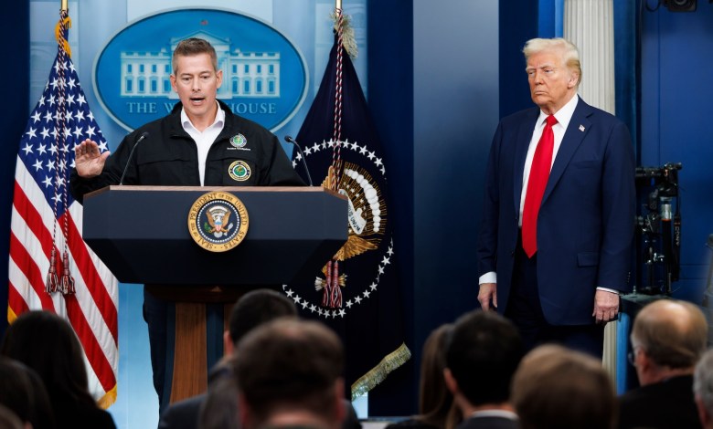 Sean Duffy and Trump