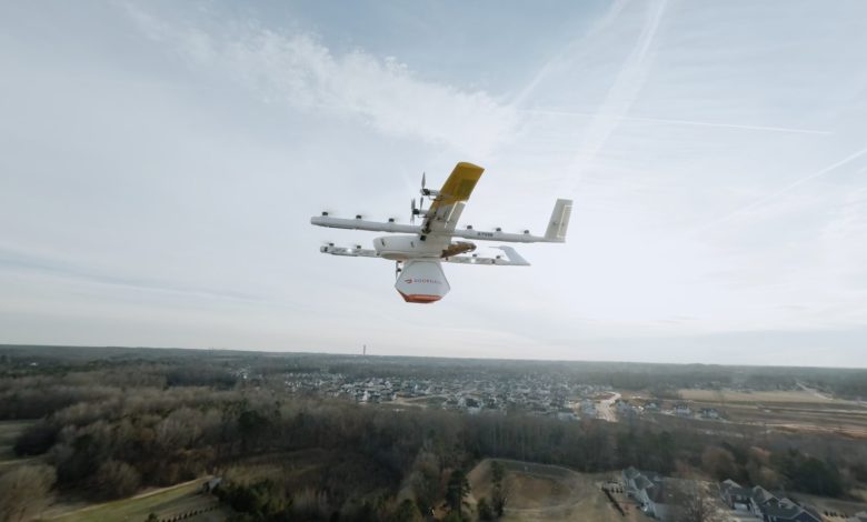 Wing DoorDash drone delivery Charlotte North Carolina