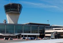 Newark Airport air traffic control tower