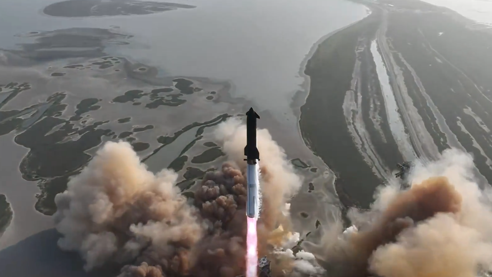 SpaceX Starship rocket Super Heavy booster test flight 9