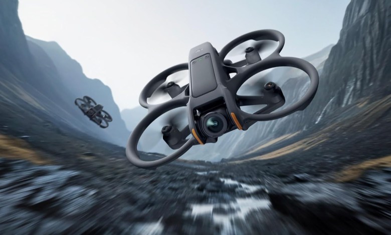 DJI Avata drone in flight