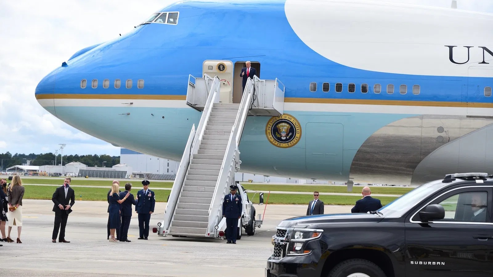 Trump Air Force One Boeing