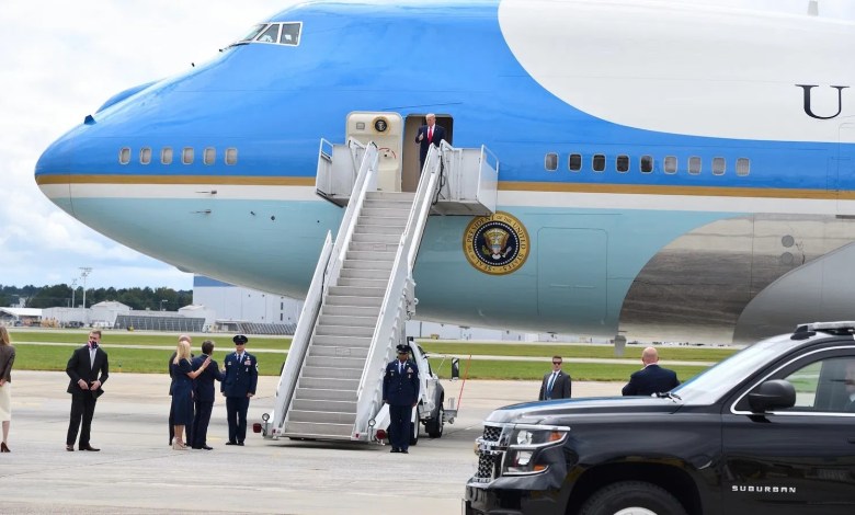 Trump Air Force One Boeing