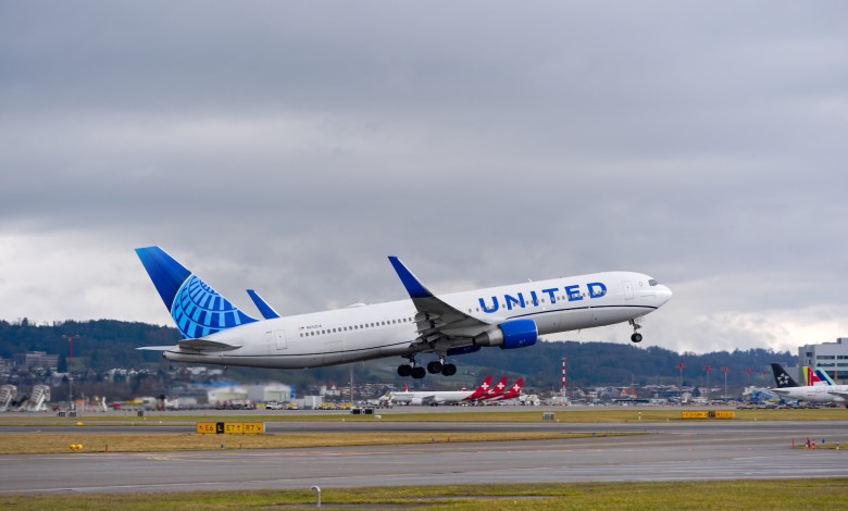 United Boeing 767