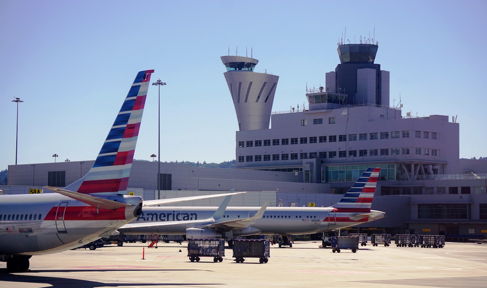 Air traffic control tower at KSFO
