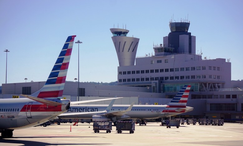 Air traffic control tower at KSFO
