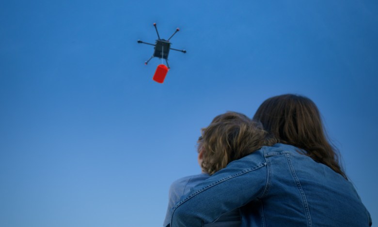 Flytrex drone delivery DoorDash Dallas Texas