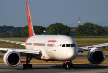 An Air India Boeing 787-8