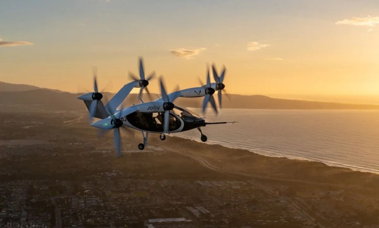 Joby electric vertical takeoff and landing (eVTOL) powered-lift air taxi