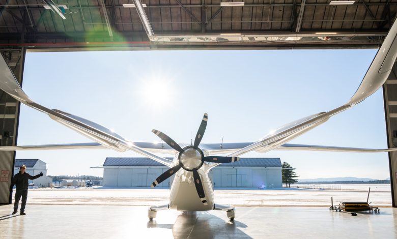 Beta Technologies Hartzell propeller electric aircraft engine prop for AAM