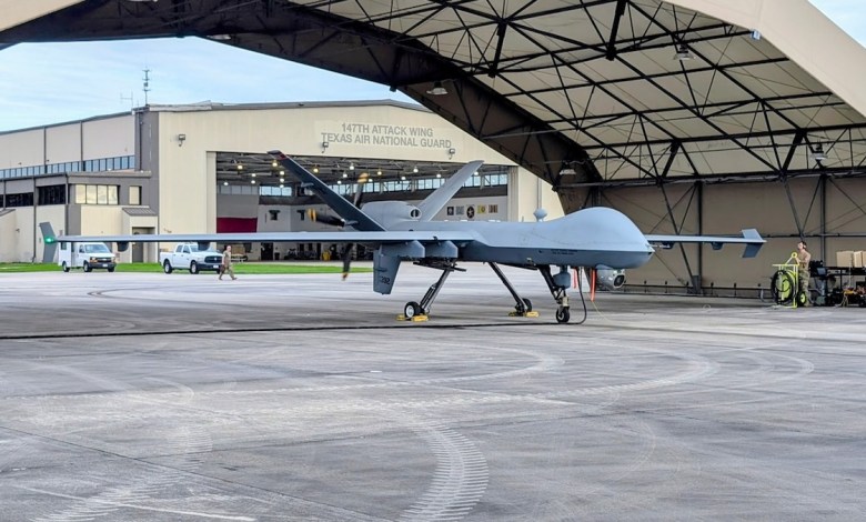 MQ-9 drone aircraft