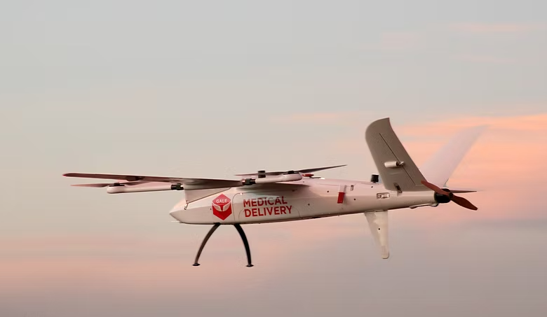 19Labs Gale Force medical delivery drone
