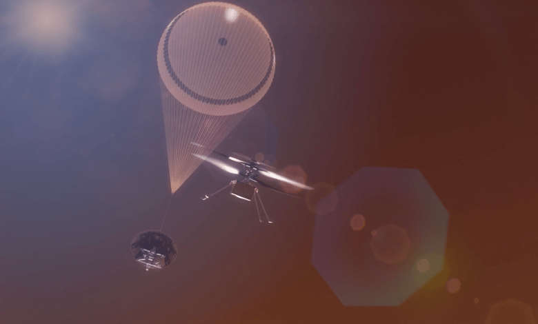 AeroVironment Skyfall Mars helicopter