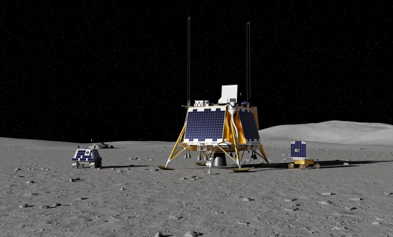 Firefly Aerospace Blue Ghost lunar lander NASA moon mission