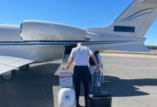 Pulse Charter Connect aerial organ transport