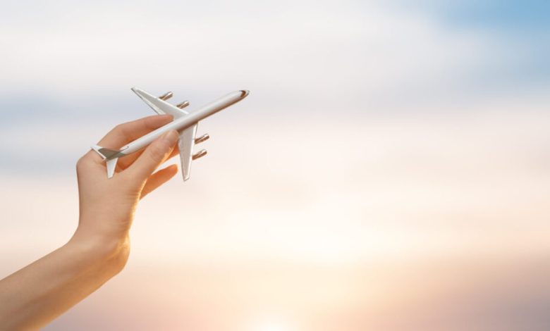 Aircraft stock image