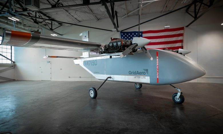 Grid Aero Lifter-Lite autonomous military cargo aircraft