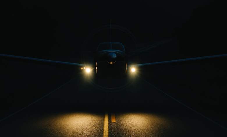 Night flying is a classic good-news, bad-news story. [Credit: Dave Weaver/ChatGPT]
