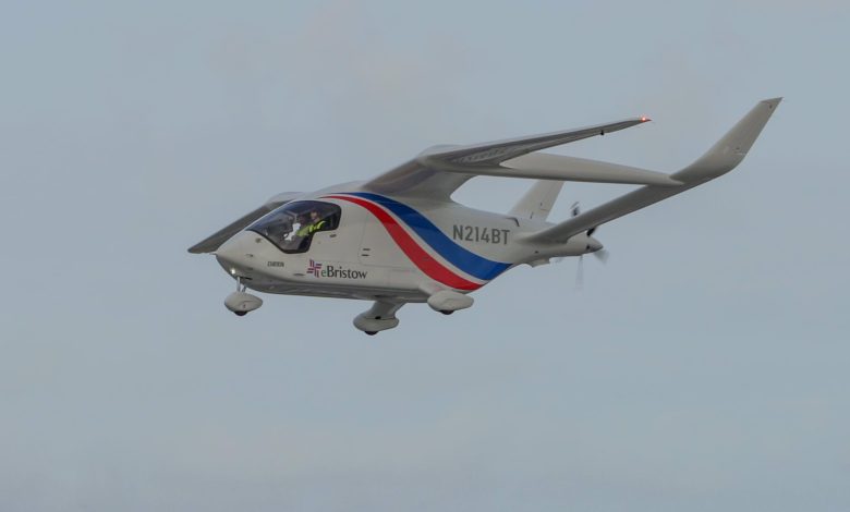 Bristow Beta Technologies electric CX300 aircraft flight test in Norway