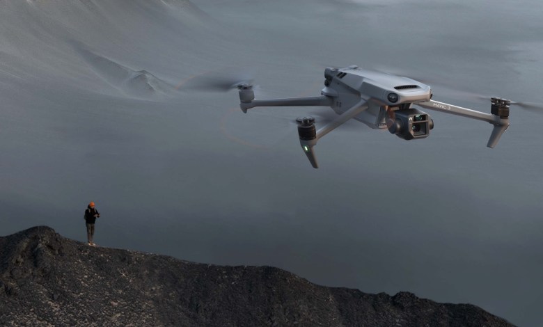 In addition to being one of the best long-range drones, the DJI Mavic 3 also features three cameras.