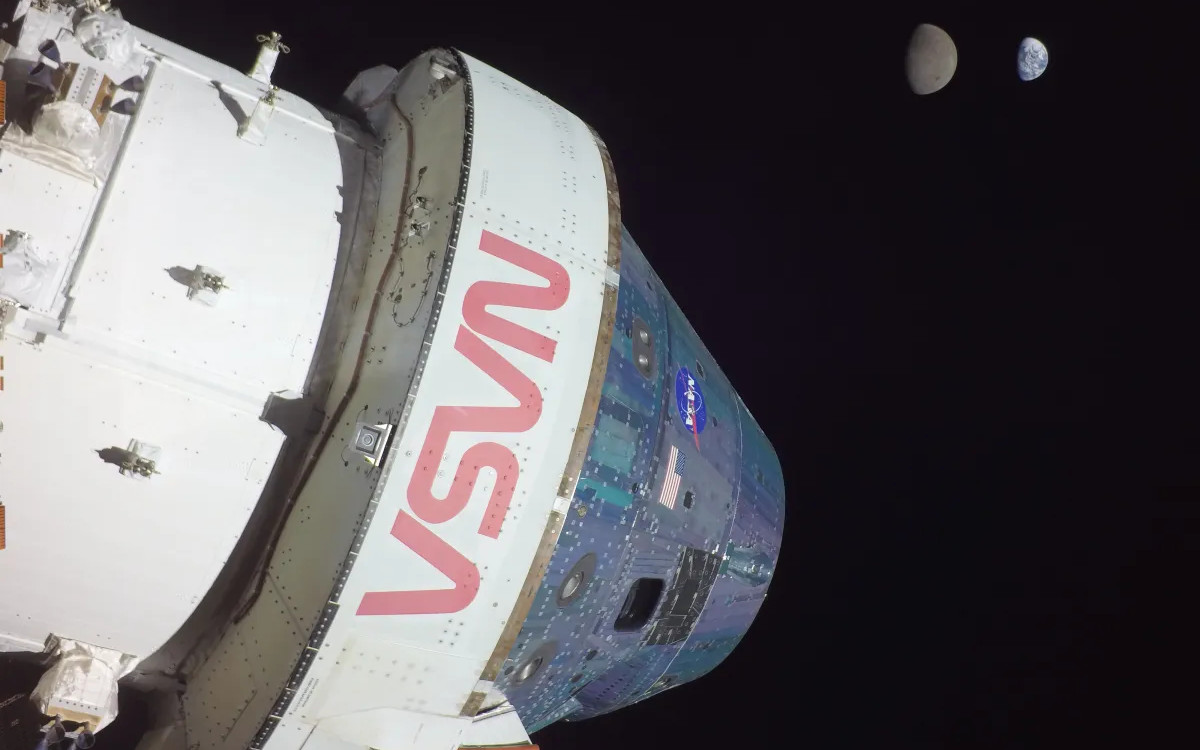 NASA Artemis Orion capsule