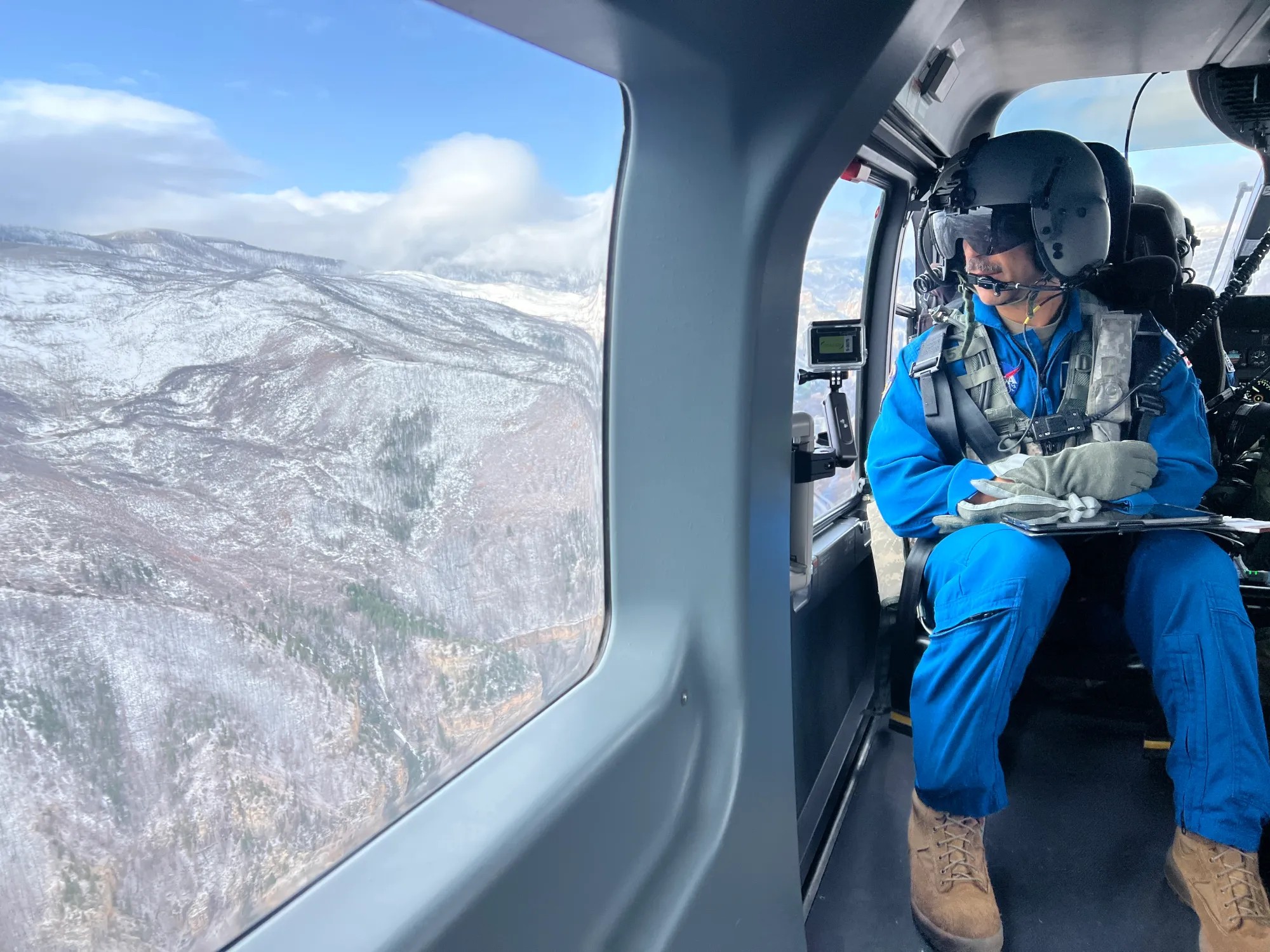 NASA Artemis astronaut flight training Army National Guard