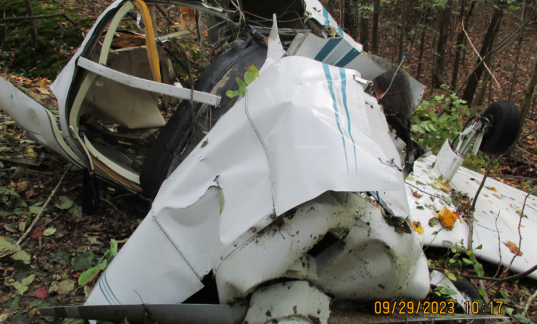 NTSB’s final report on the 2023 fatal crash in Kentucky says the CFI was aware of thunderstorms in the area before the deadly flight. [Credit: NTSB]