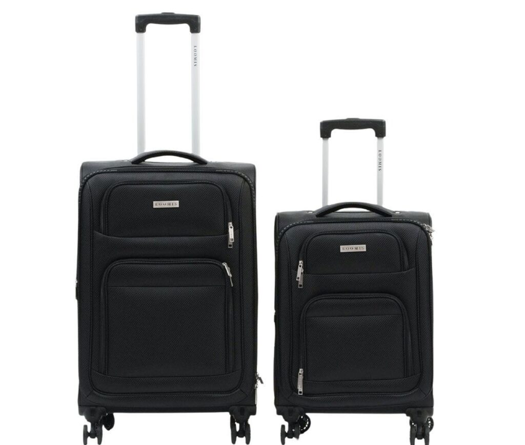 Loomis Spinner Carry On and Check-in Suitcase Combo