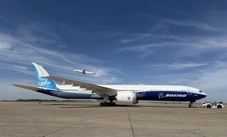 Boeing 777X test aircraft