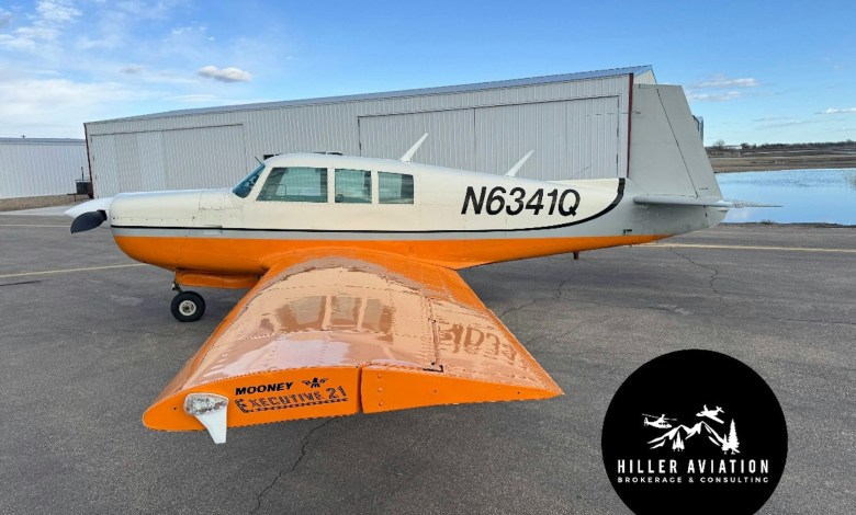 1967 Mooney M20F Executive 21 [Courtesy: Hiller Aviation]