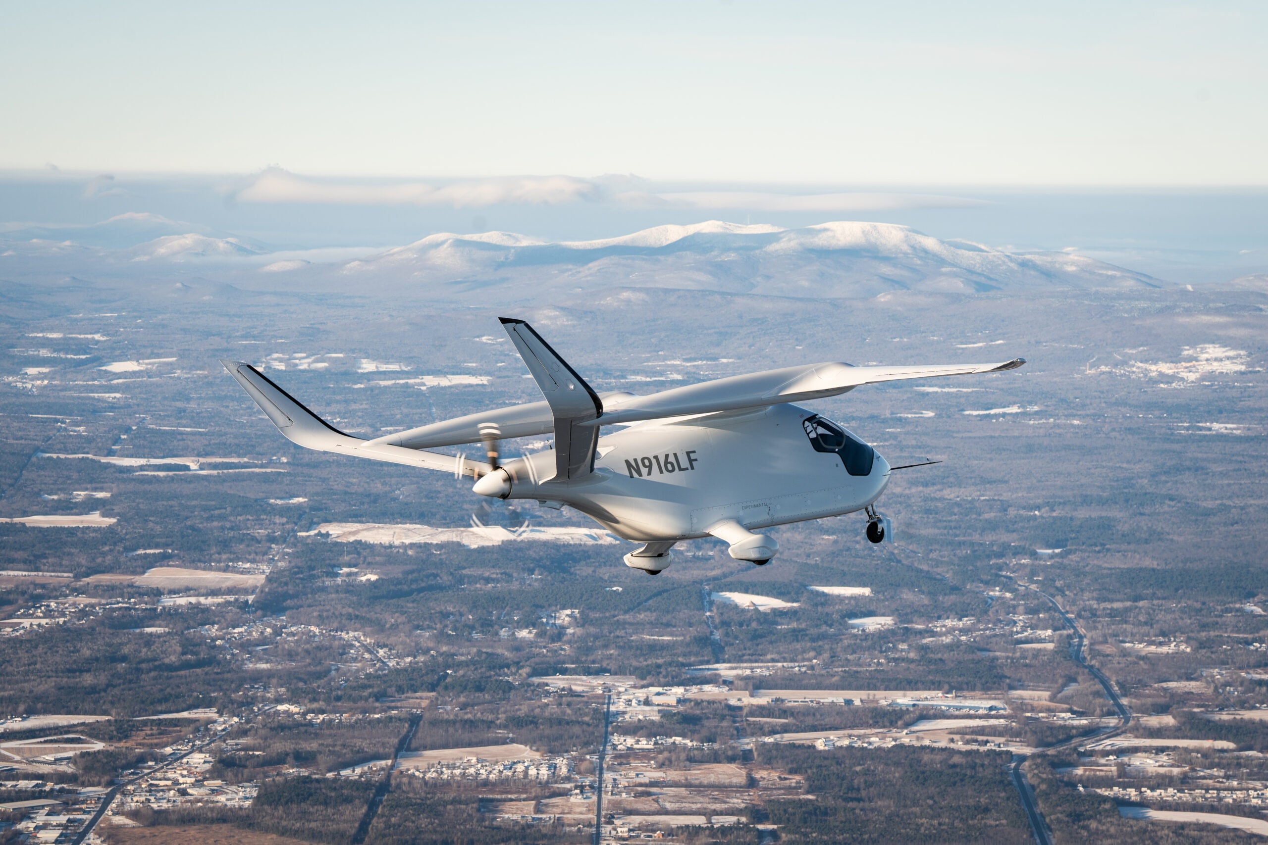 Beta Alia CTOL electric aircraft