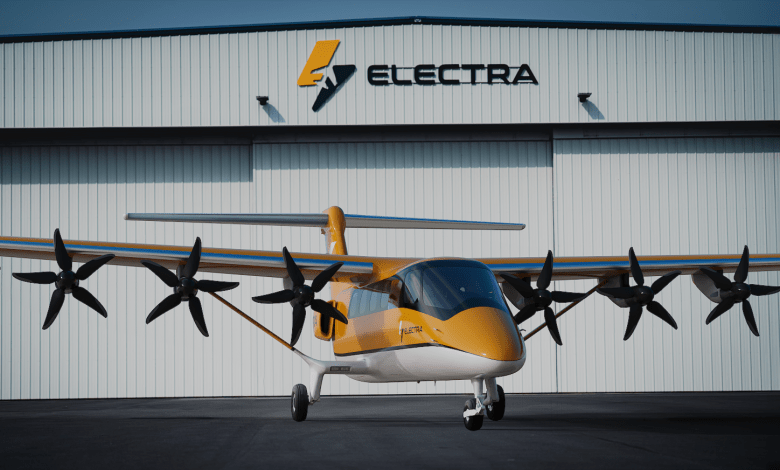 Electra EL9 ultra short hybrid electric aircraft