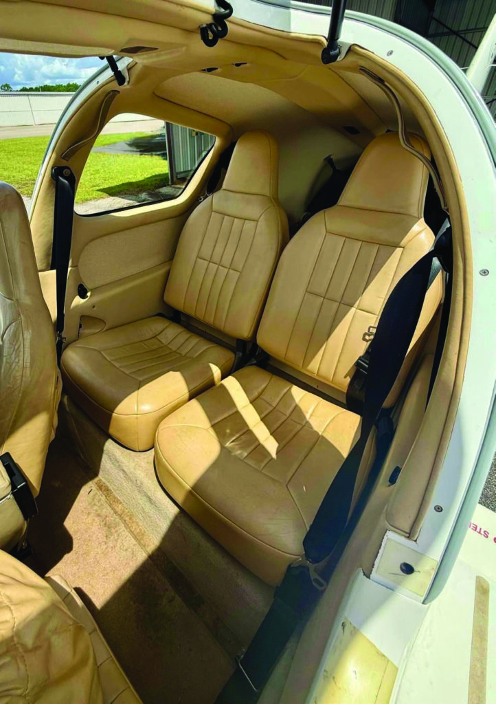 Inside the cabin of the Columbia, the energy-absorbing back seats are comfortable with decent legroom for the average-sized person. [Courtesy: Sy Pinkert]