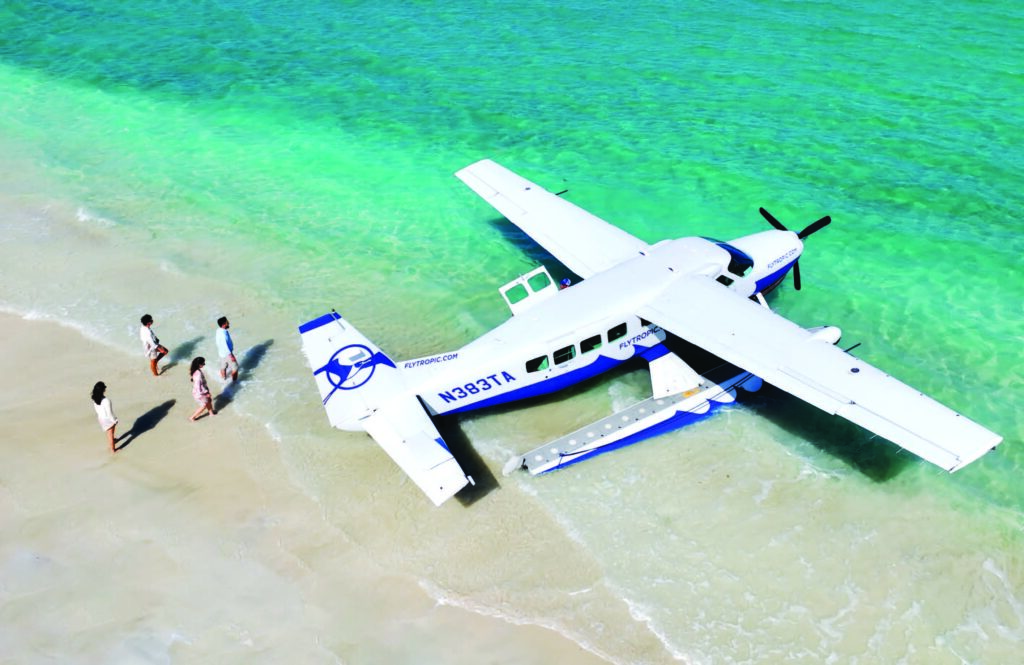 The effects of saltwater make a significant difference in corrosion prevention. [Courtesy: Tropic Ocean Airways]