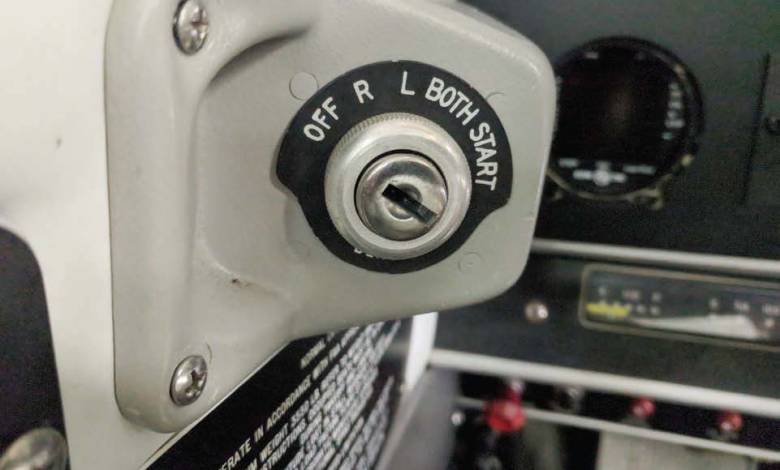 Magneto checks aren’t just for run-ups necessarily. [Credit: Aviation Safety magazine]