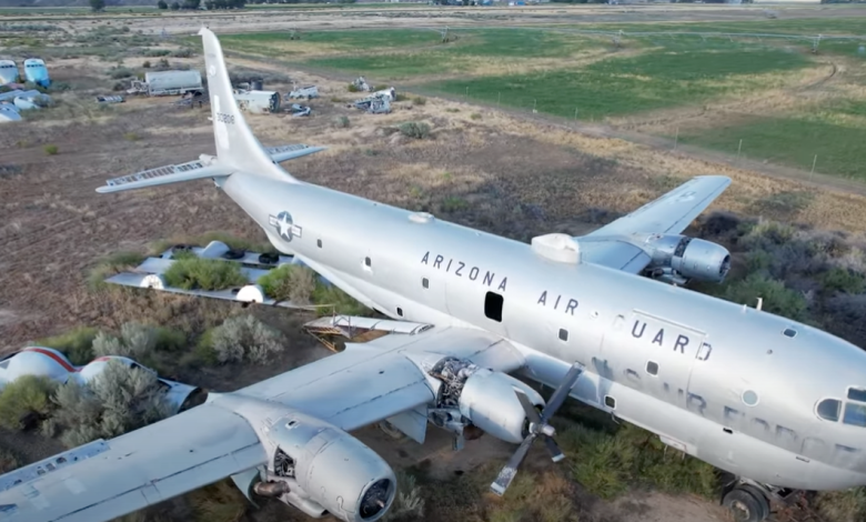 A KC-97 set for auction by Big Horn County.