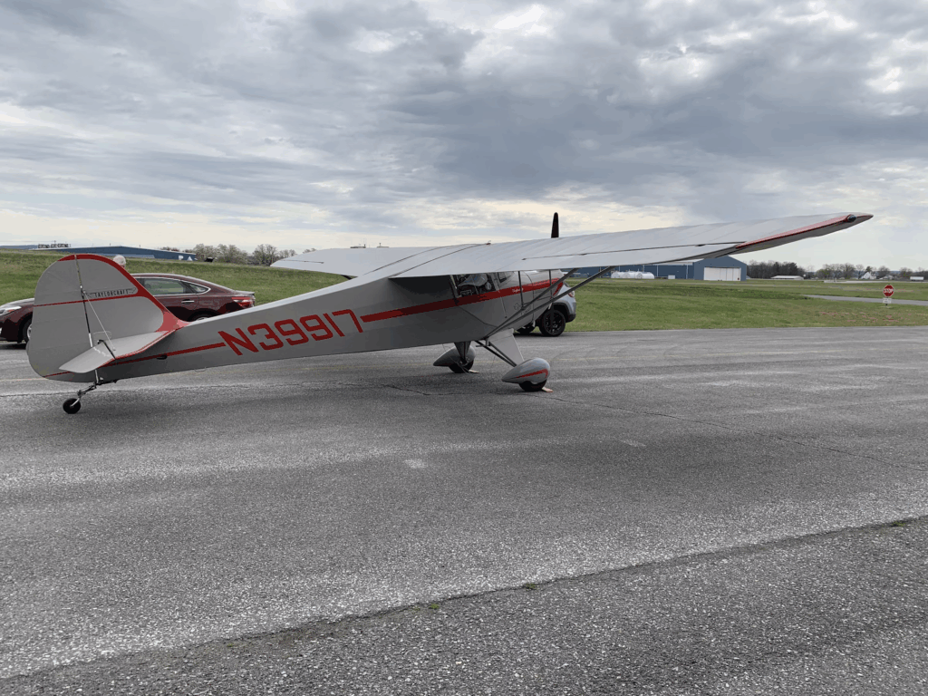 1946 Taylorcraft BC-12D [Courtesy: Michele Adair]