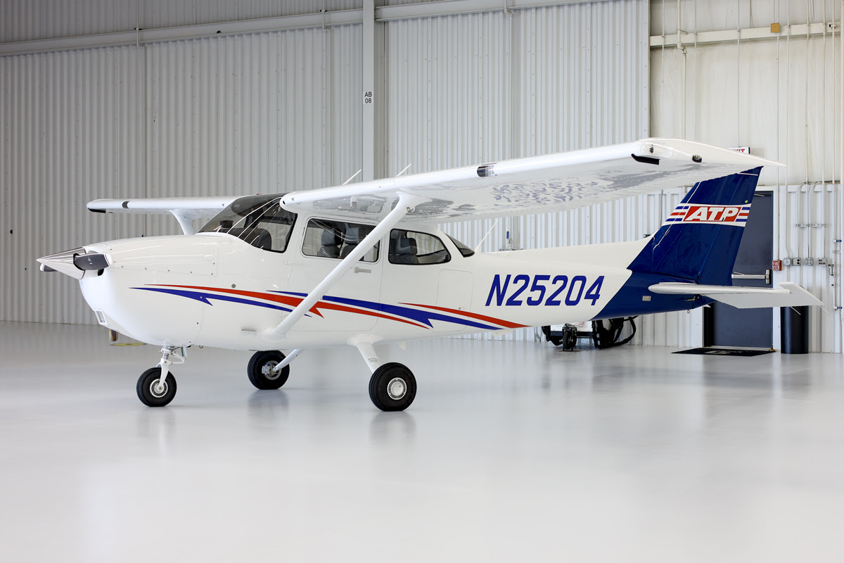 A Cessna Skyhawk delivered to ATP. [Photo: ATP]