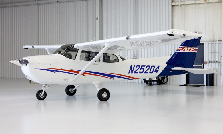A Cessna Skyhawk delivered to ATP. [Photo: ATP]