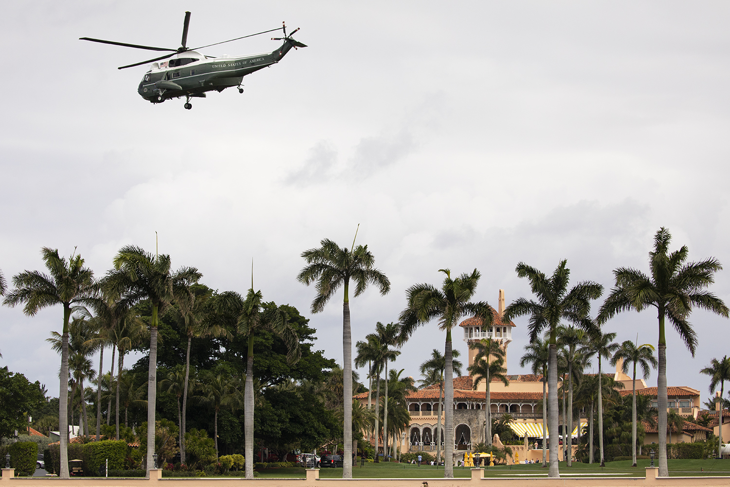 Marine One Mar-a-Lago