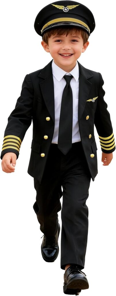 Boys Airline Captain Uniform