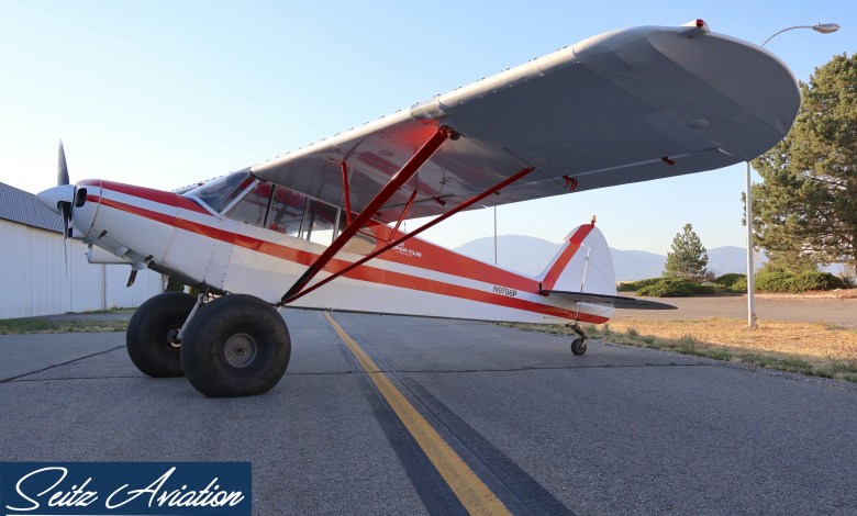 1976 Piper PA-18 Super Cub [Courtesy: Seitz Aviation]