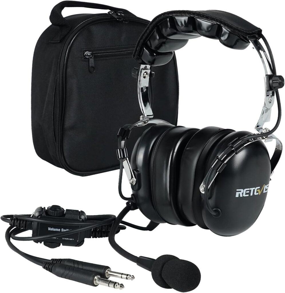 Retevis EHG001 Premium Aviation Headset