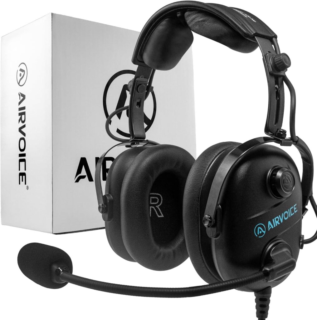 AIRVOICE Aviation Headset