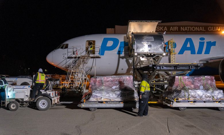 Amazon partners with the Red Cross to bring much-needed supplies to storm-ravaged western Alaska villages.[Courtesy: Amazon]